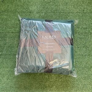 Lauren Ralph Lauren Micromink Plush Full/Queen Blanket Green